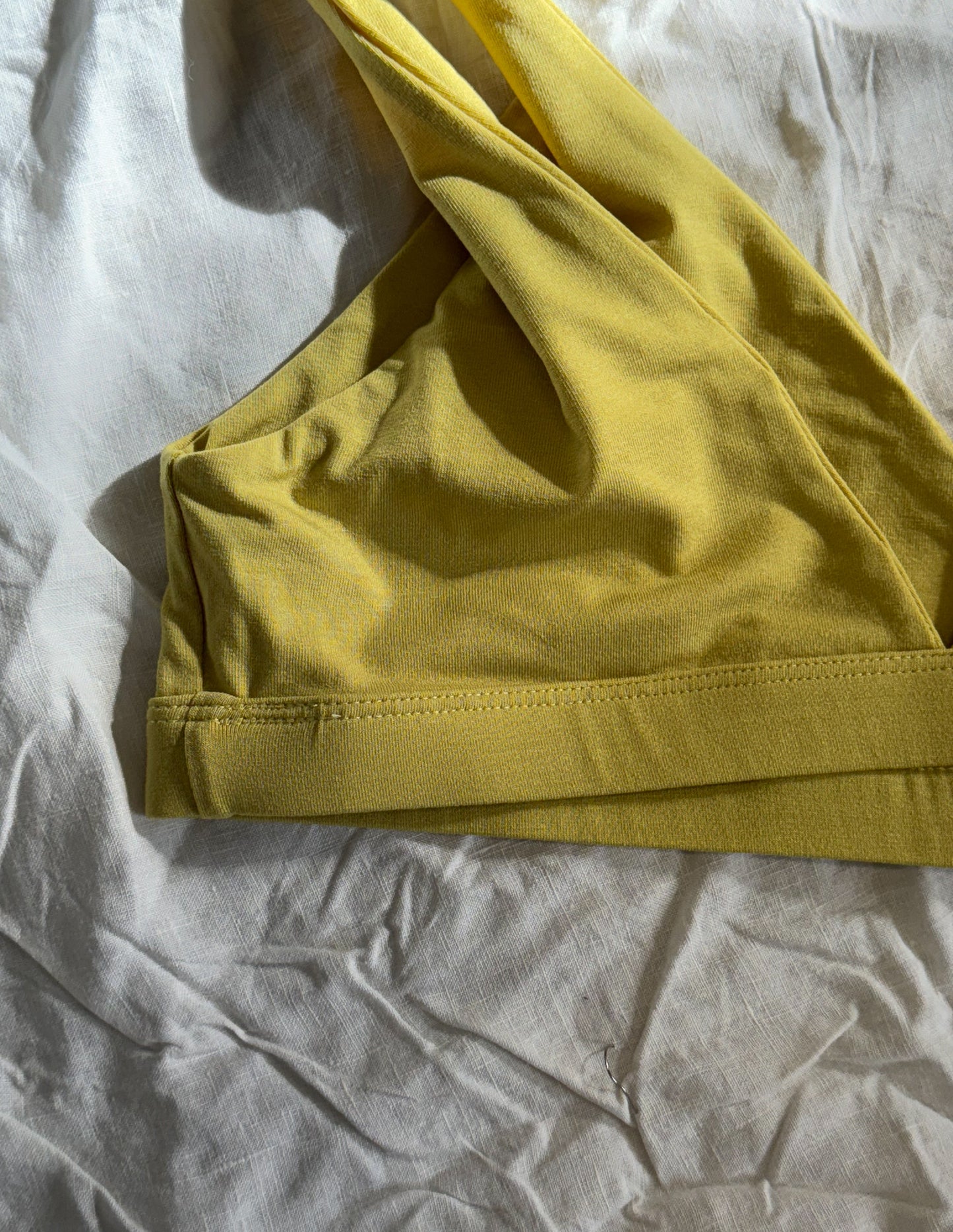 *LES ACCROCHÉS*MAJEUR* Bralette « NEW CRUSH » - Sunshine