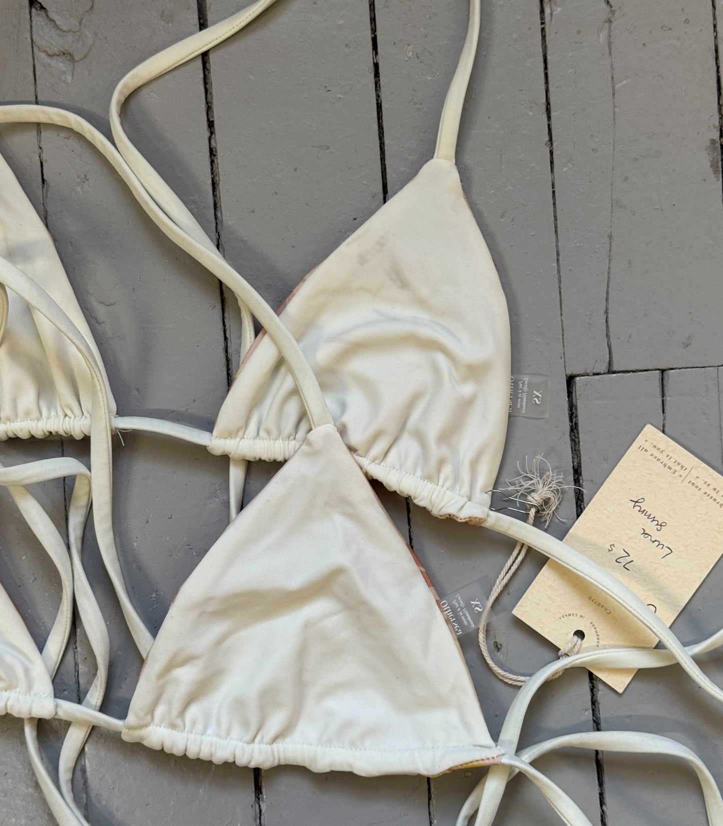 *LES ACCROCHÉS* - Haut de bikini « LUNA » - Sunny