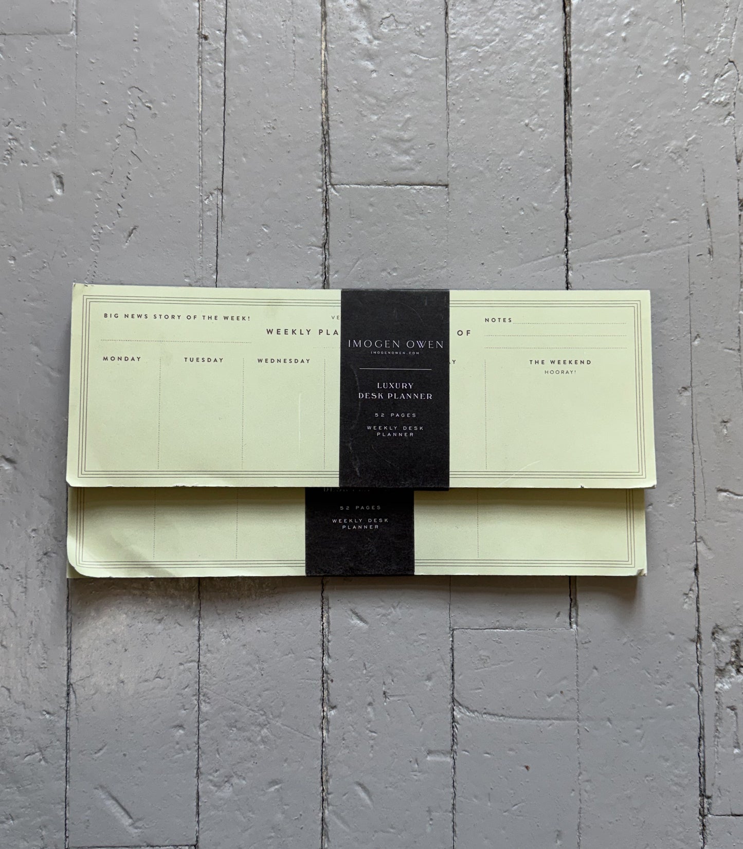 *LES ACCROCHÉS* Planificateur de bureau