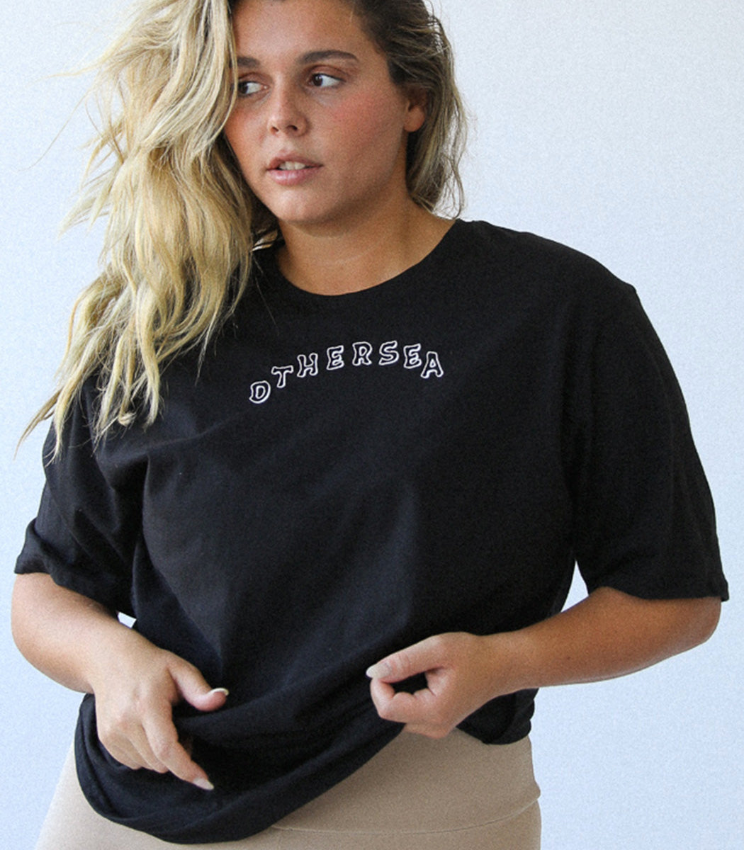 *LES ACCROCHÉS* Tshirt « SUNNY DAZE » - Black