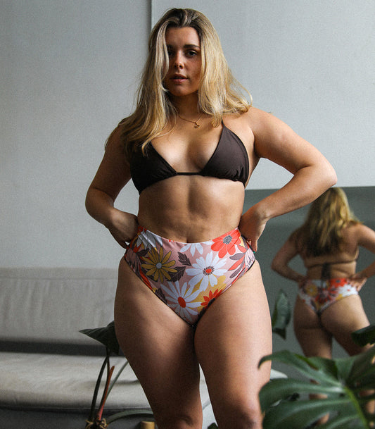 *LES ACCROCHÉS* Bas de bikini « SUN BREAK » - Flores Felices