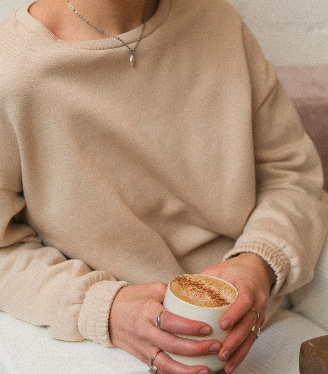 Crewneck « DRIFTWOOD » - Dune