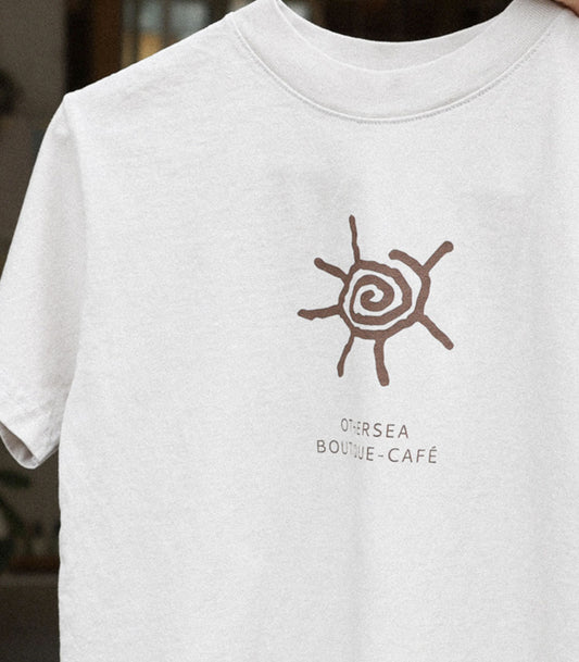 *LES ACCROCHÉS* - Tshirt enfant « SOLEIL INFINI » - Ciment