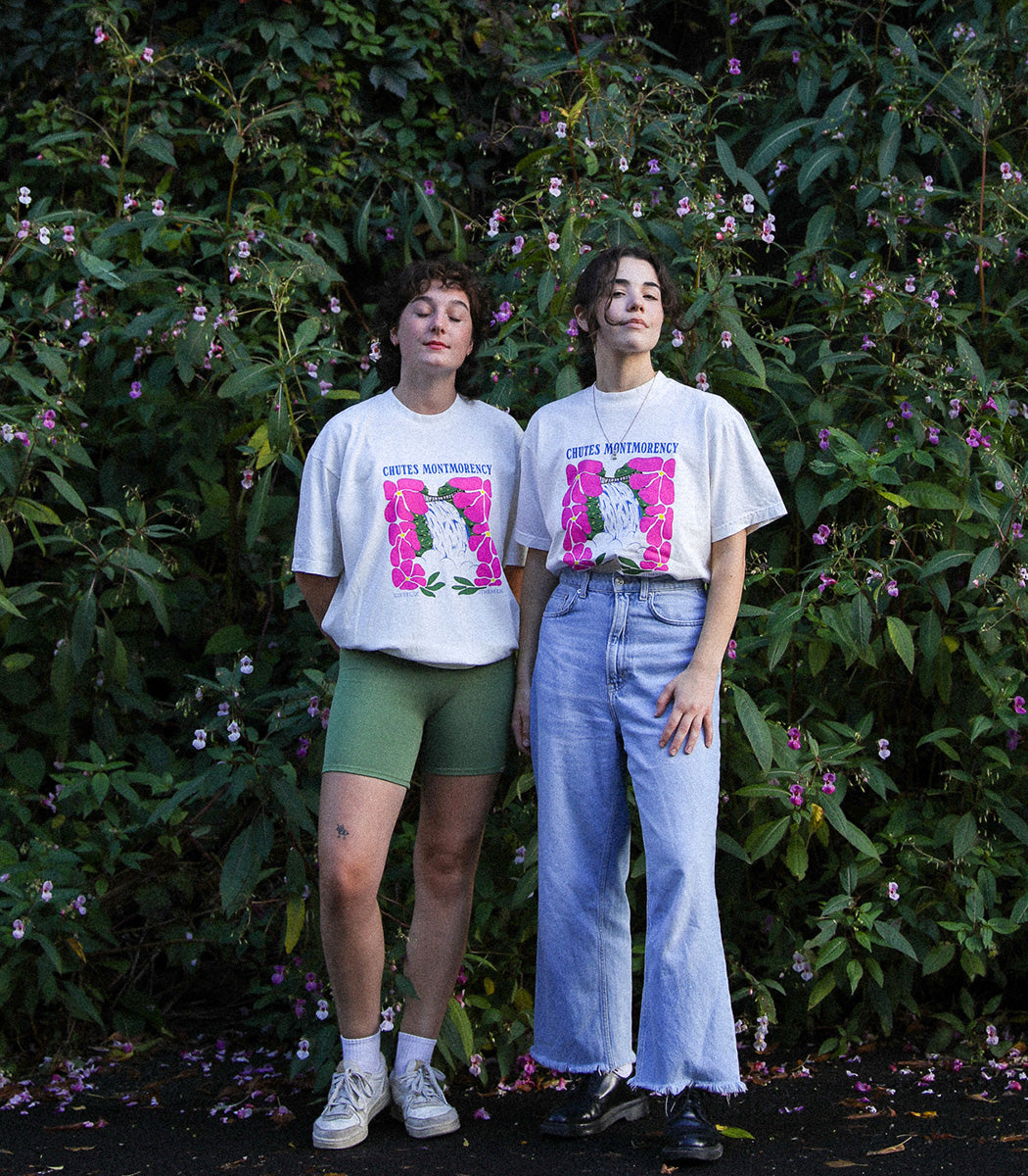 *LES ACCROCHÉS* MAJEUR* Tshirt unisexe « MONTMORENCY » - Off white