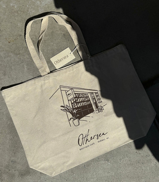 *LES ACCROCHÉS 2000* - LE TOTE BAG « La Boutique-Café »