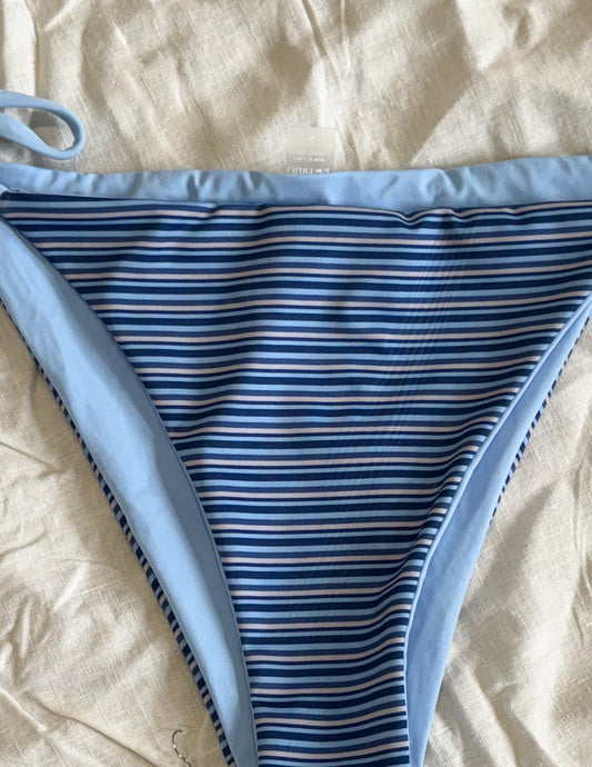*LES ACCROCHÉS *MAJEUR* - Bas de bikini « CATALINA » - Blue stripes