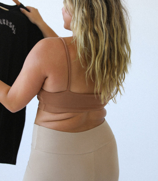 Haut sport « INHALE, EXHALE » - Rosewood