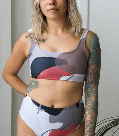 *LES ACCROCHÉS* Haut de bikini « GAÏA » - Oversea