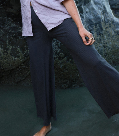 Pantalon ample «FLOWY PANTS» - Storm