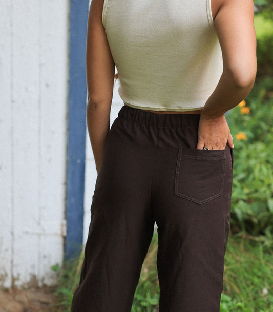 Pantalon « WORKING PANTS » - Écorce
