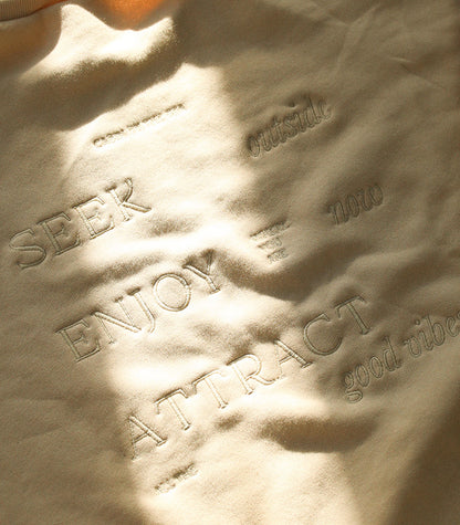 Crewneck « DRIFTWOOD » - Dune
