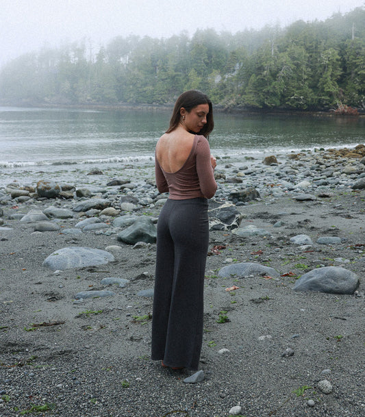 Pantalon ample «FLOWY PANTS» - Storm