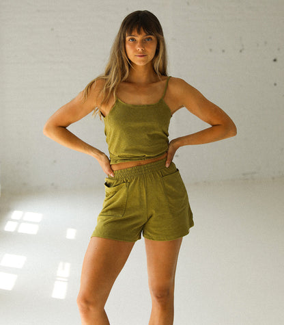 *LES ACCROCHÉS* - Cami « SASSARI » - Olive