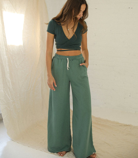 Pantalon coton ouaté «DAY DREAMER» - Highland